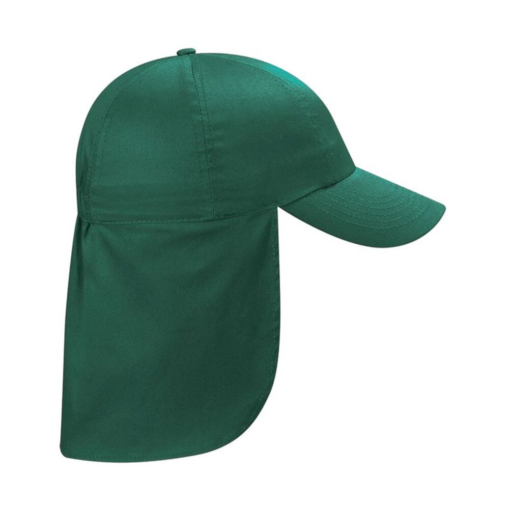 Beechfield Childrens/Kids Legionnaire Hat / Bottle Green